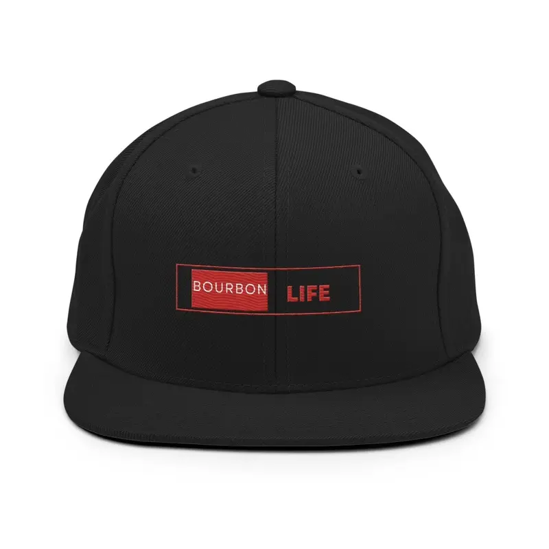 Bourbon Life Snapback Hat